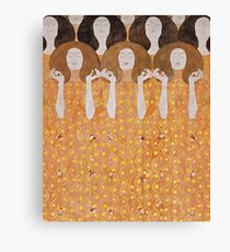 Beethoven Frieze by Gustav Klimt Canvas Print