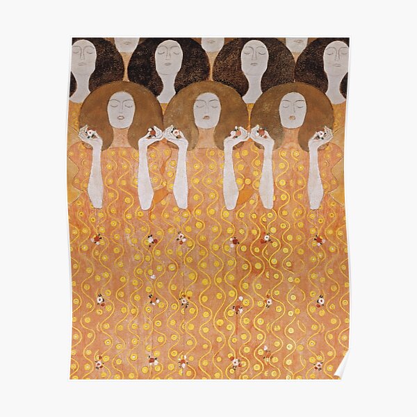 Beethoven Frieze by Gustav Klimt Poster