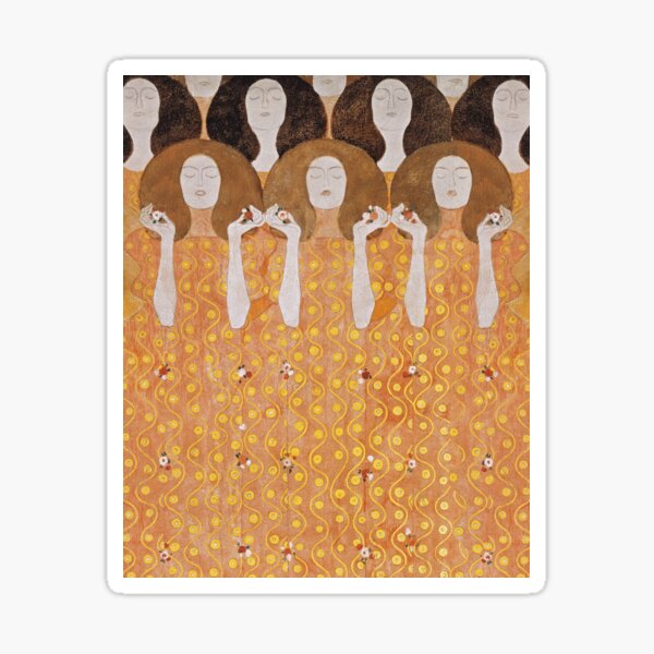 Item preview, Beethoven Frieze by Gustav Klimt designed and sold by wildstrawberry.