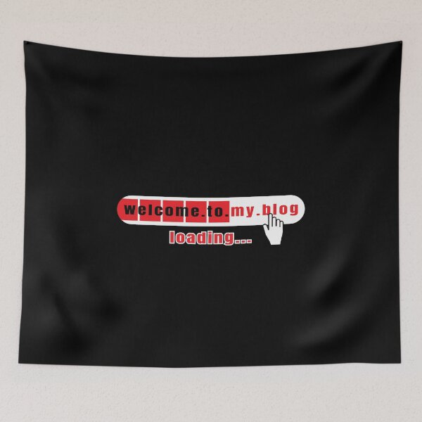 Item preview, Welcome To My Blog - Funny Quote designed and sold by FridPix.