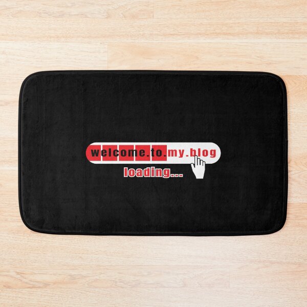 Item preview, Welcome To My Blog - Funny Quote designed and sold by FridPix.