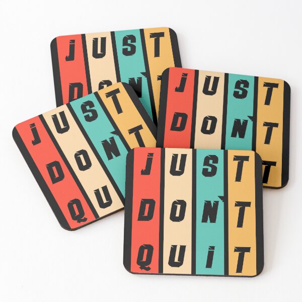Item preview, JUst DOn't Quit designed and sold by 9N20.
