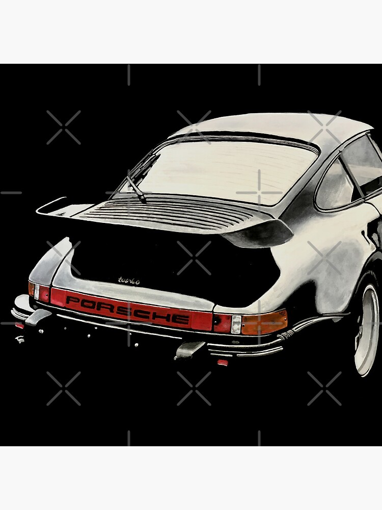 Porsche 911 Art - 930 Turbo Series Paintings