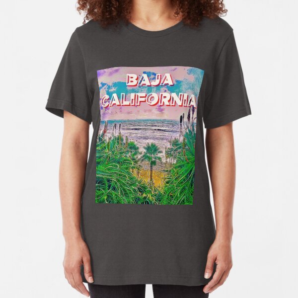 Baja California Deep Dreamin Slim Fit T-Shirt