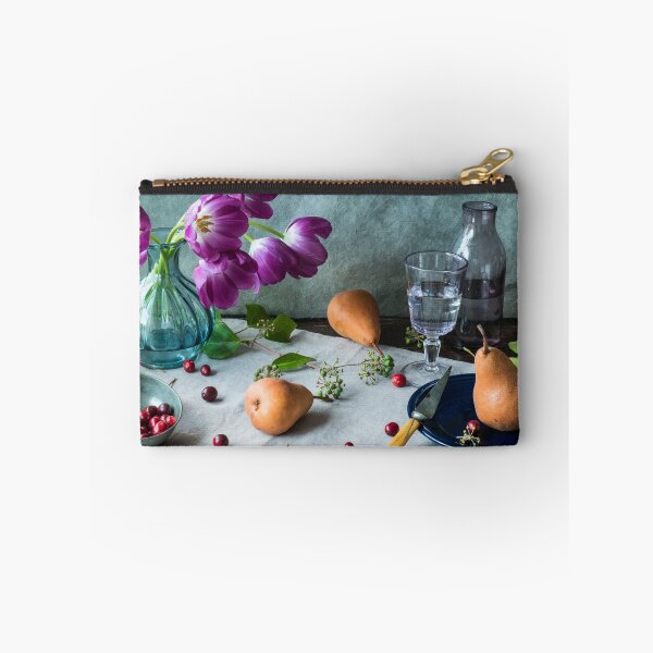 Item preview, Still Life with Purple Tulips designed and sold by Colleen Farrell.
