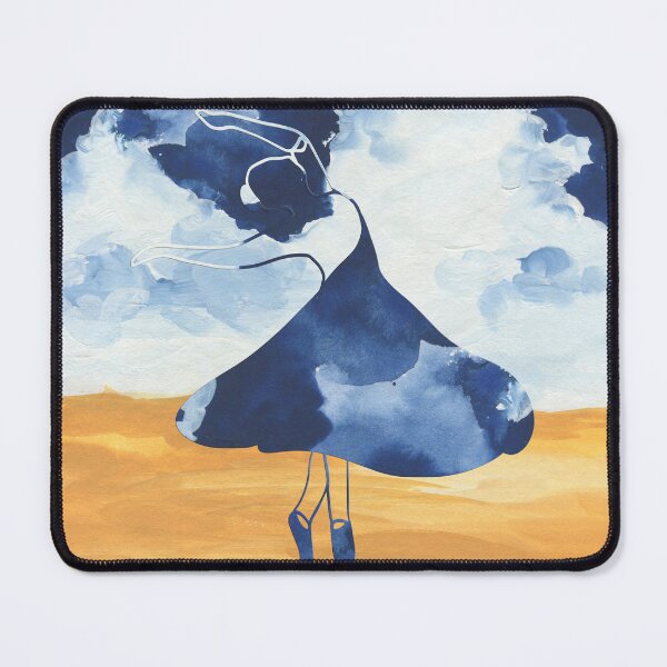 Item preview, Watercolor Ballerina Line Art on canva designed and sold by M-Infinite.
