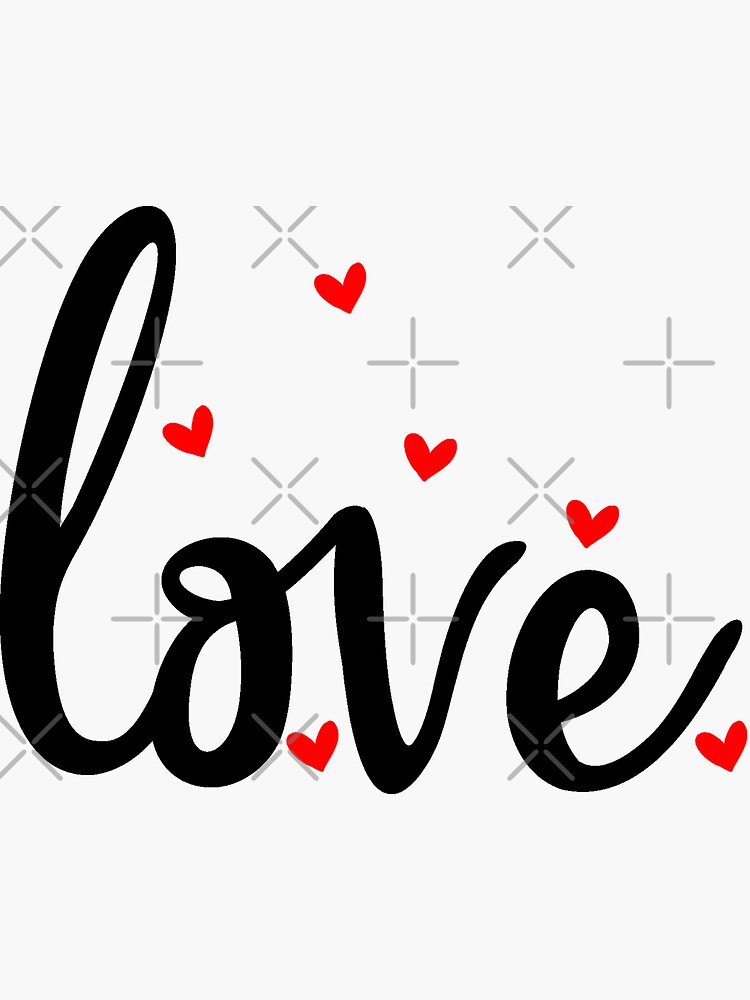 Cute Valentines Day Stickers-Love Romantic Stickers Cute - So Fontsy