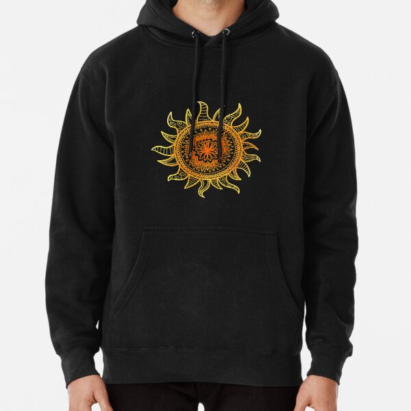 Sun Mandala Pullover Hoodie