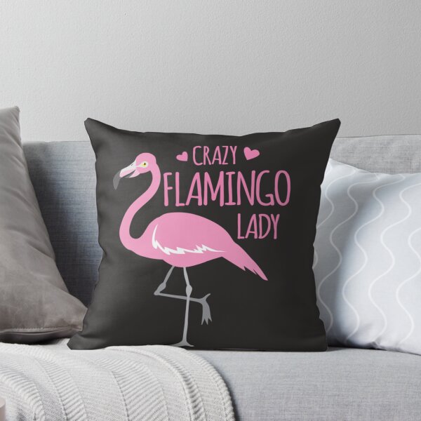 Item preview, Crazy Flamingo lady Classic designed and sold by caspersonxgun.