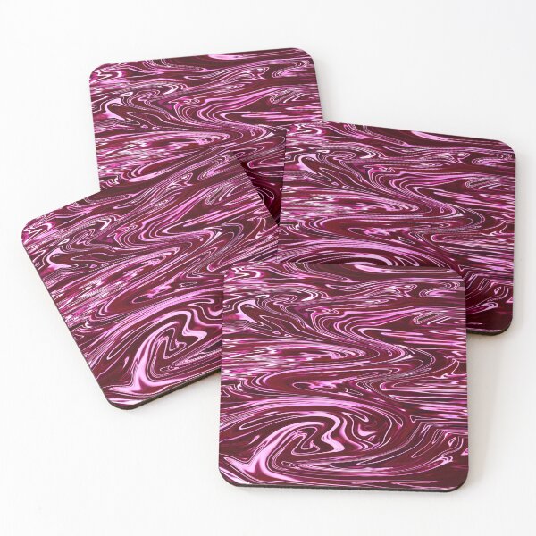 Item preview, Red Chrome Metallic Pattern designed and sold by PrettyPage.