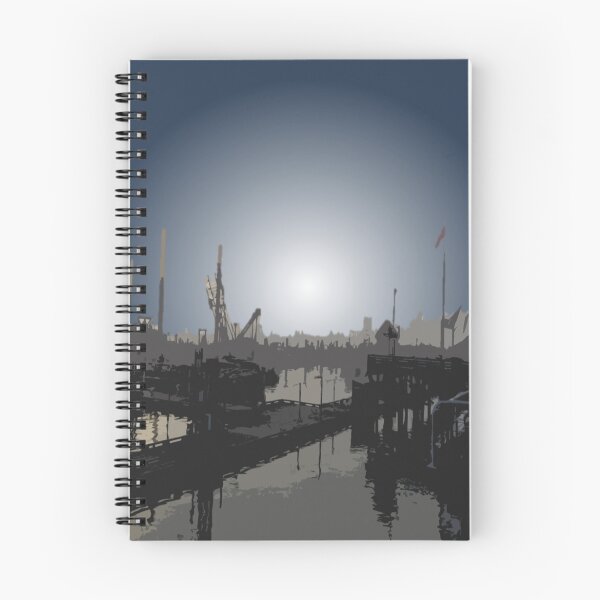 Item preview, Blue Canoe View (Steveston Harbour) designed and sold by Dylan Schultz.