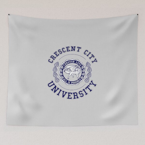 Item preview, Crescent City University Wolf Emblem designed and sold by GinaBirki.