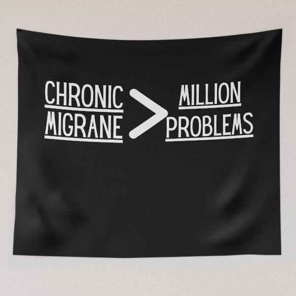 Item preview, Chronic Migraine Warrior, Chronic Migraine Awareness, Chronic Migraine Support Gift designed and sold by ILLTOOCHILL.