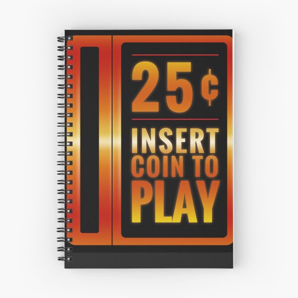 Item preview, Insert 25¢ to play classic arcade coin slot Sticker designed and sold by VanessaHowahl.