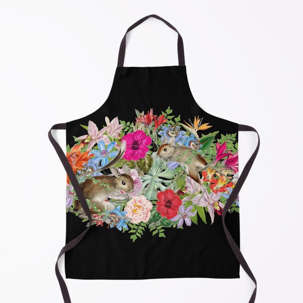 Item preview, Ornate Cute Jerboa In Tropics And Beautiful Decorative Cascading Tropical Flowers designed and sold by TrulyEpoque.