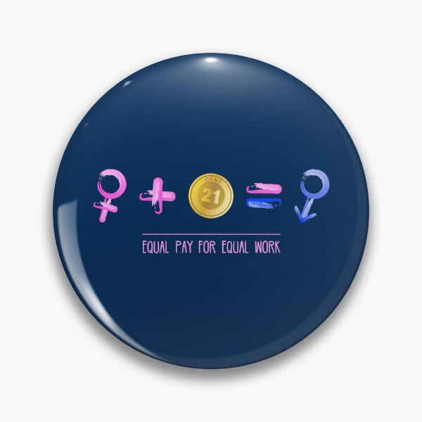Item preview, Equal pay for equal work - Equality designed and sold by crazycollective.