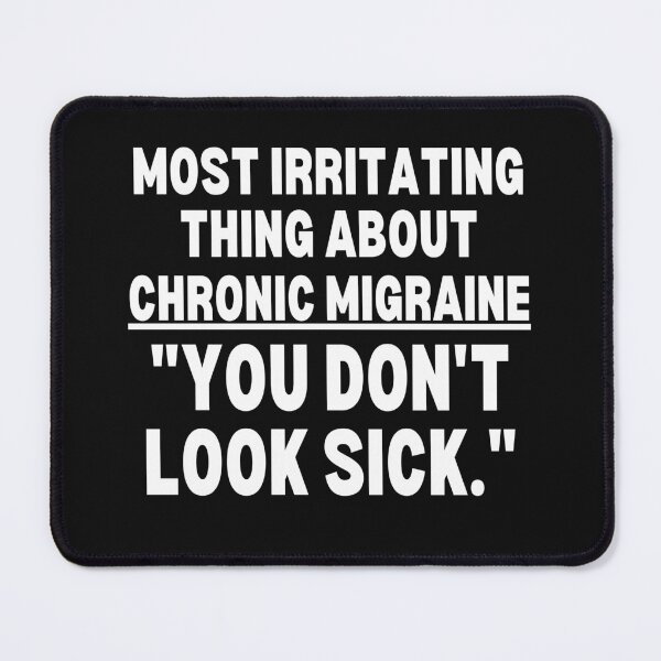 Item preview, Chronic Migraine Warrior, Chronic Migraine Awareness, Chronic Migraine Support Gift designed and sold by ILLTOOCHILL.