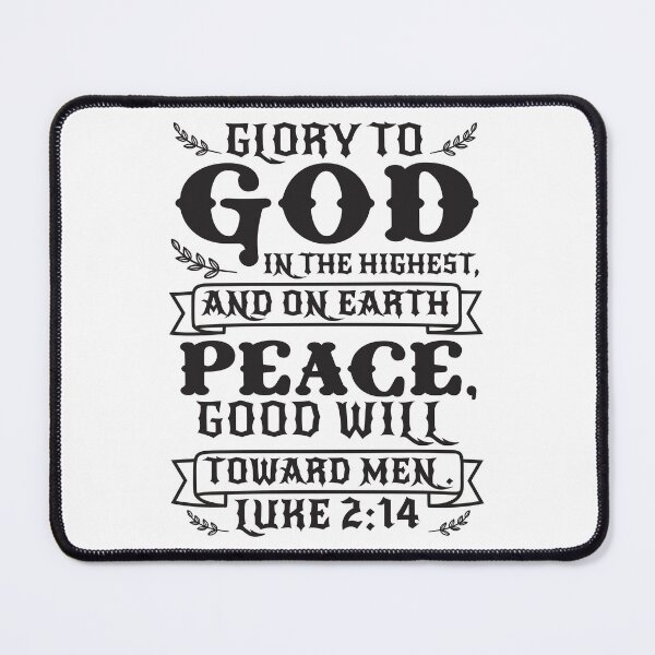 Item preview, Luke 2:14 designed and sold by plushism.