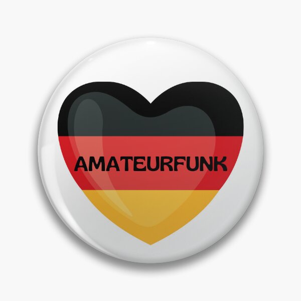 Item preview, AMATEURFUNK    Ich liebe Amateurfunk   HAM RADIO I love ham radio.    designed and sold by fredgarden8.