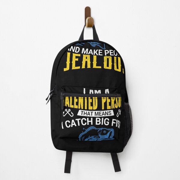 Item preview, I Am a Talented Person I Catch Big Fish - Fishing designed and sold by Superhero Gear.