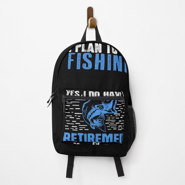 Item preview, Yes I Do Have a Retirement Plan Fish - Fishing designed and sold by Superhero Gear.