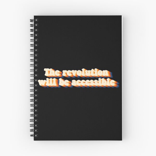 Item preview, The Revolution Will Be Accessible designed and sold by Shop signer.