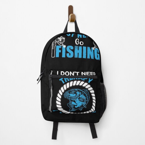 Item preview, I Don't Need Therapy I Just to Go Fishing Fish - Fishing designed and sold by Superhero Gear.