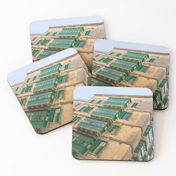 Item preview, Quintessential Maltese - Signature Gallarija Balconies in Valletta Malta designed and sold by Georgia Mizuleva.