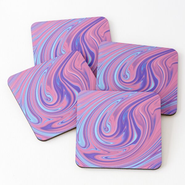 Item preview, Pink Mermaid Chrome Metallic Holographic Pattern designed and sold by PrettyPage.