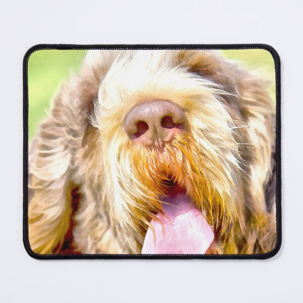 Item preview, Sunny summer day Spinone by heidiannemorris designed and sold by FOLK ART FUSION by heidiannemorris.