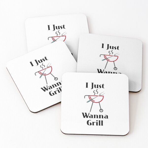 Item preview, I Just Wanna Grill designed and sold by Digitalme Designs.