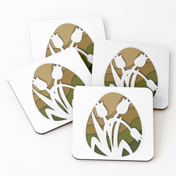 Artikelvorschau, Kopie von Kopie von Kopie von Kopie von Paper cut Easter egg green entworfen und verkauft von Maupi.