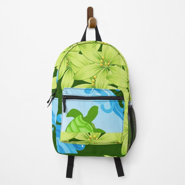 Item preview, Green Floral Sea Turtles designed and sold by rgela01.