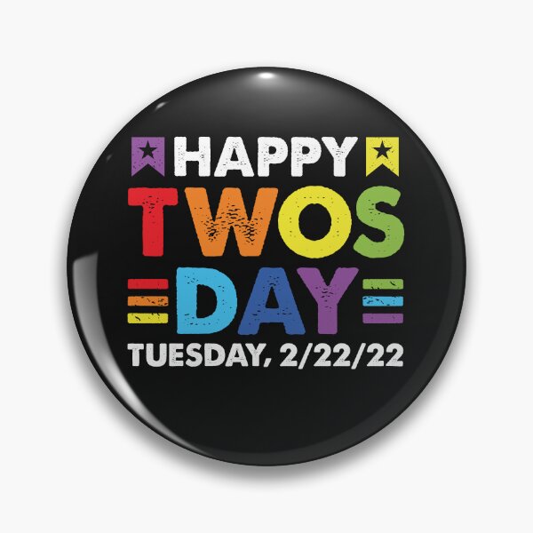 Item preview, Happy Twosday Tuesday February 22nd 2022 funny Vintage Colors designed and sold by َART LOVERS ★★★★★.