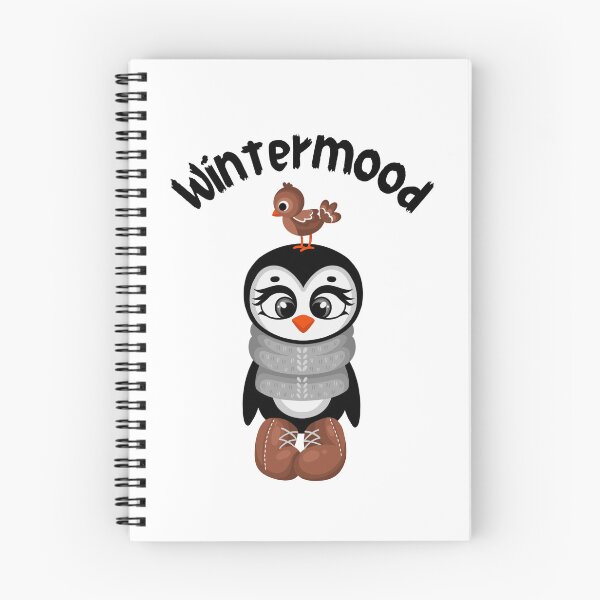 Item preview, Wintermood with penguin on it,s head.  designed and sold by Socool101.