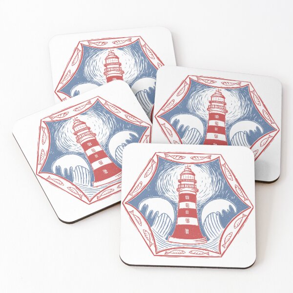 Item preview, Lighthouse in the night designed and sold by Alexandra Hrincu.