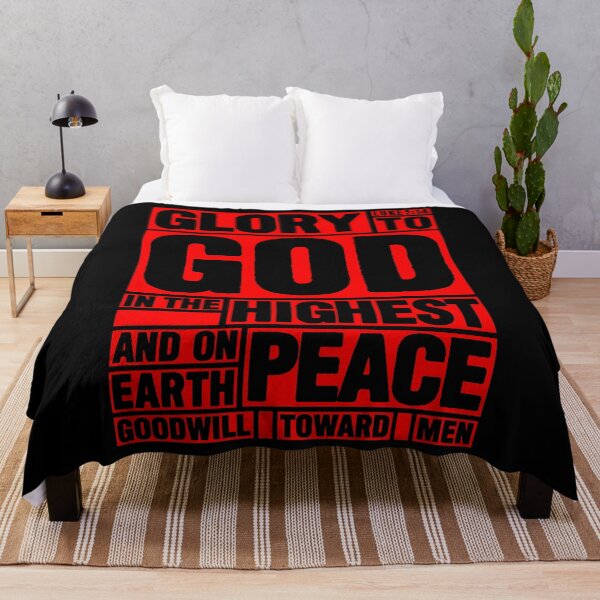Item preview, Luke 2:14 Glory to God in the Highest designed and sold by plushism.