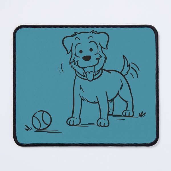 Item preview, Playing fetch! designed and sold by kookycomet.