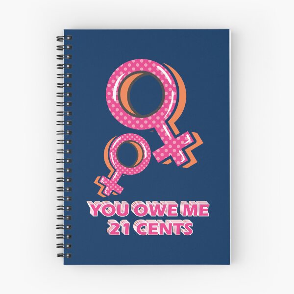 Item preview, Equal pay for equal work - Fight for equality and close the gender pay gap! - Available in t shirts, stationary and stickers designed and sold by crazycollective.