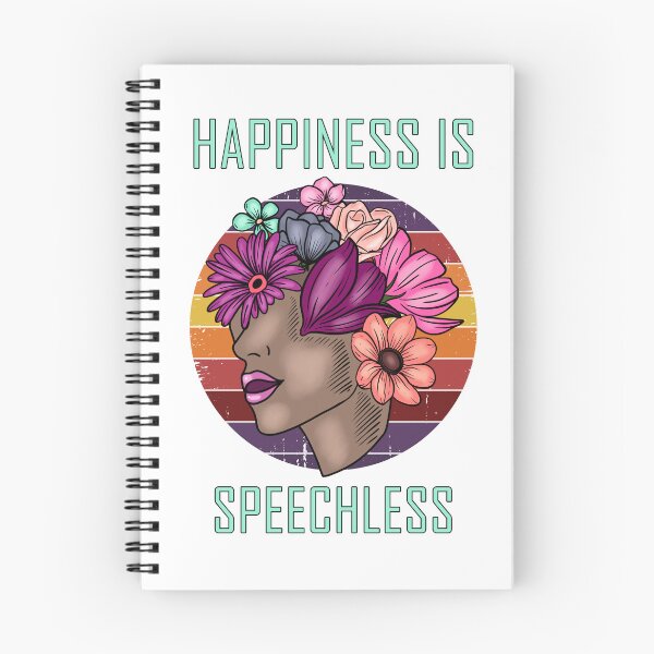 Item preview, happiness positivities - happiness is speechless - good energy vibe designed and sold by mmammammira.