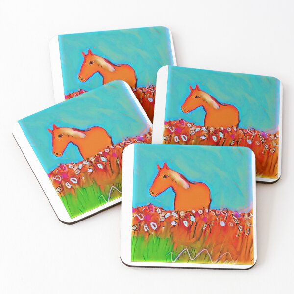 Item preview, Horse in field  designed and sold by Jacinta hunt.