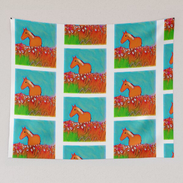 Item preview, Horse in field  designed and sold by Jacinta hunt.