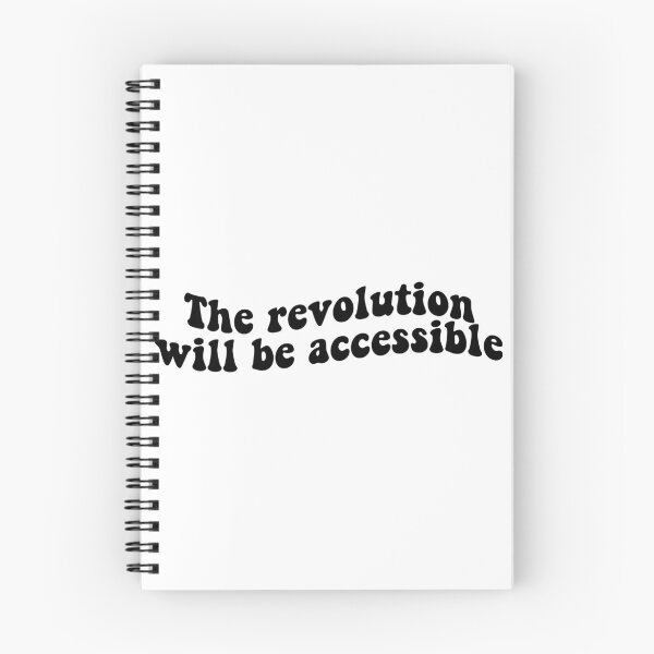 Item preview, The Revolution Will Be Accessible  designed and sold by Shop signer.