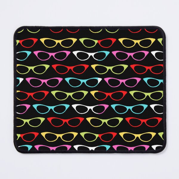 Item preview, Colorful Hipster Eyeglasses Pattern Cute And Beautiful Eyeglasses Pattern designed and sold by SeemDev786.