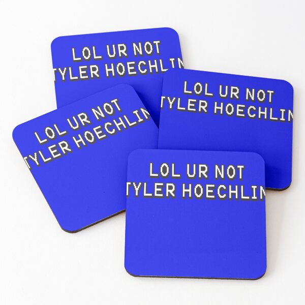 Item preview, lol ur not tyler hoechlin Sticker designed and sold by ManuelDolderer.