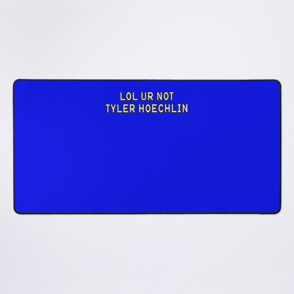 Item preview, lol ur not tyler hoechlin Sticker designed and sold by ManuelDolderer.