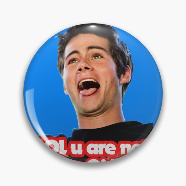 Item preview, LOL u are not Dylan O&x27;Brien Sticker designed and sold by DenisSadic.