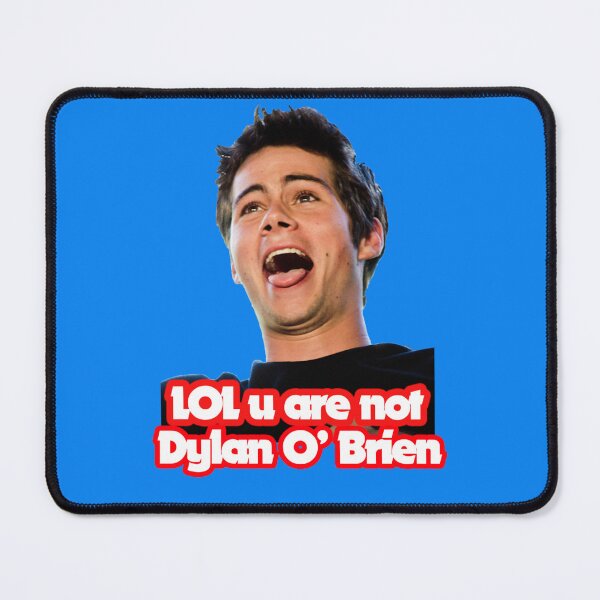 Item preview, LOL u are not Dylan O&x27;Brien Sticker designed and sold by DenisSadic.