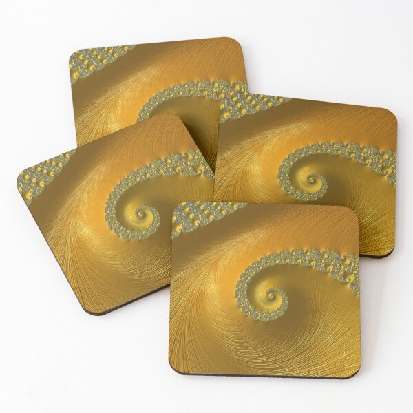 Item preview, Gold Golden Spiral - Geometric Art  designed and sold by Jillianamatt.