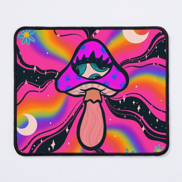 Item preview, groovy mushroom designed and sold by artbysarana.